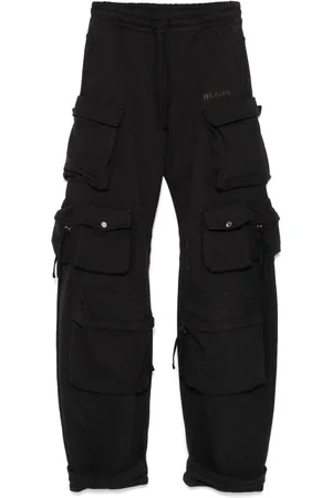 The Attico Pantalon de jogging à effet délavé