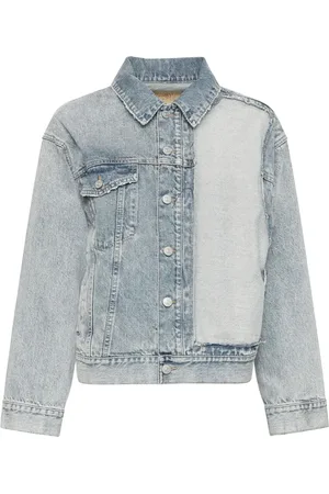 Maison Margiela Veste en jean à effet usé