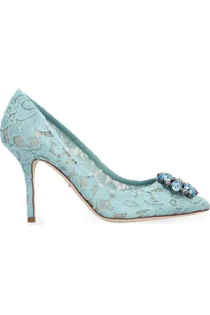 Dolce & Gabbana Escarpins Rainbow Lace 90 mm à détail de broche