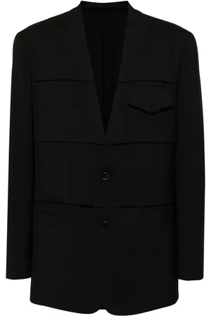 SONGZIO Blazer à design sans col