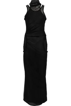 COPERNI Robe en résille à coupe longue