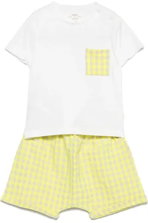 TEDDY & MINOU Ensemble short-haut à carreaux