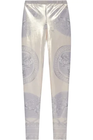 VERSACE Legging à imprimé La Coupe des Dieux