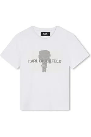 Karl Lagerfeld T-shirt Ikon en coton