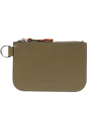 Woolrich Portefeuille en cuir à fermeture zippée