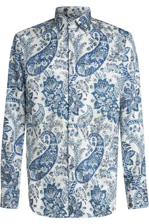 Etro Chemise à imprimé cachemire