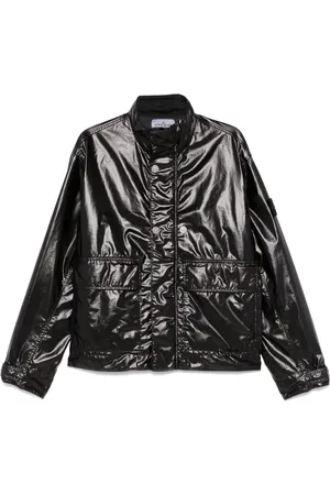 Stone Island Veste matelassée à patch Compass