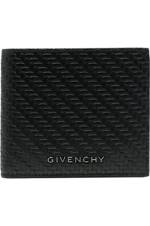Givenchy Portefeuille pliant en cuir texturé