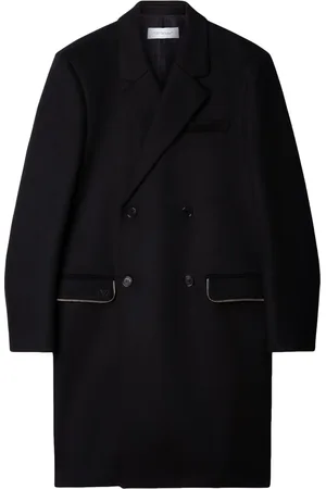 OFF-WHITE Manteau en laine vierge à détails de zips