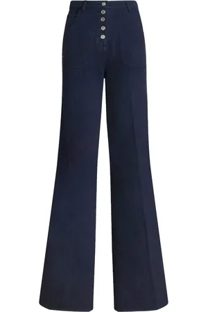 Etro Jean évasé à taille haute