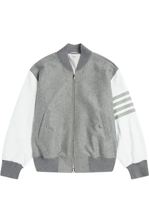 Thom Browne Veste bomber à 4 bandes signature