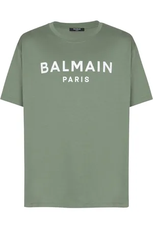 Balmain T-shirt à logo imprimé