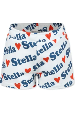 Stella McCartney Short à logo imprimé