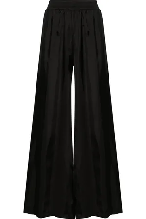 Fabiana Filippi Pantalon palazzo à taille élastiquée