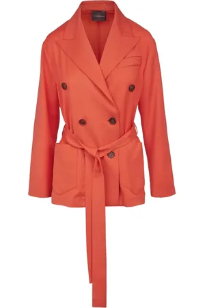 LORENA ANTONIAZZI Blazer en laine à boutonnière croisée
