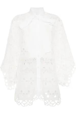 Elie saab Chemise à broderies