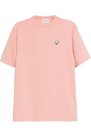 Café Kitsuné T-shirt en coton à patch logo