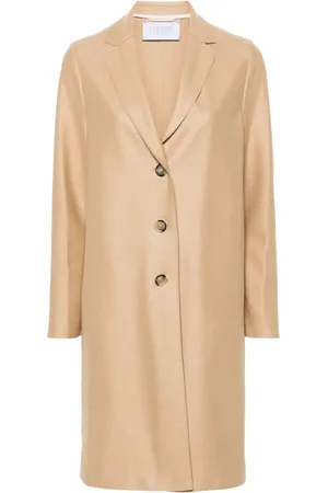 Harris Wharf London Manteau à simple boutonnage