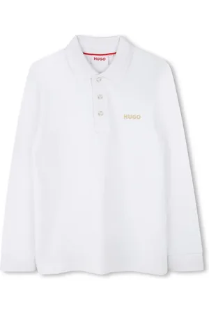 HUGO BOSS Polo en piqué à manches longues