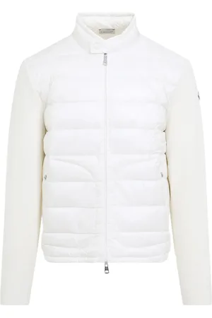 Moncler Cardigan zippé à design matelassé