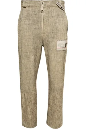 Maison Mihara Yasuhiro Pantalon Slub Nep