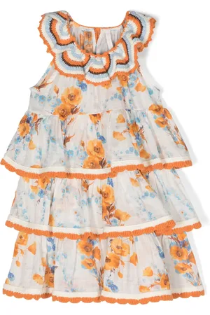 ZIMMERMANN Robe en maille à fleurs
