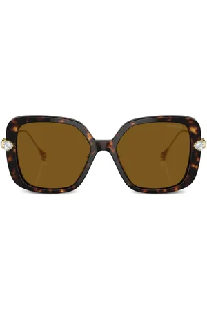 Swarovski Lunettes de soleil à effet écailles de tortue