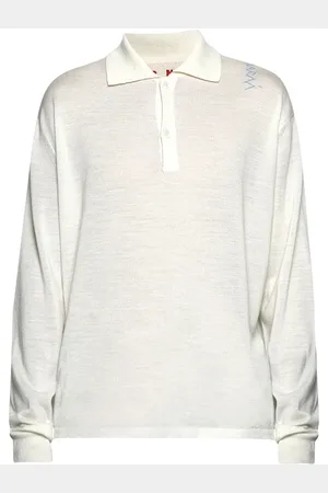 Marni Polo à logo brodé
