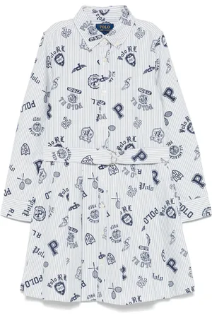 Ralph Lauren Robe-chemise à coupe courte