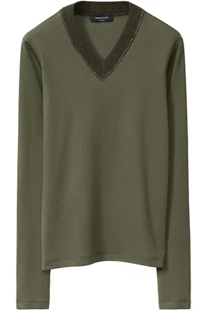 Fabiana Filippi T-shirt en jersey à col v