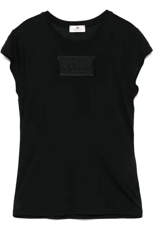 Elisabetta Franchi T-shirt à patch logo