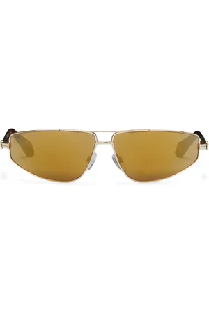 Palm Angels Lunettes de soleil Clavey à monture rectangulaire