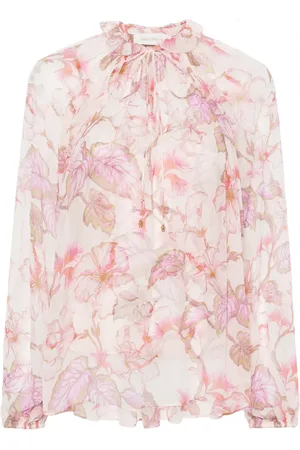 ZIMMERMANN Blouse Matchmaker Billow à fleurs