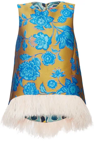 La DoubleJ Blouse La Scala à fleurs en jacquard