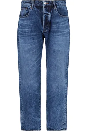 Armani Exchange Jean fuselé à effet délavé
