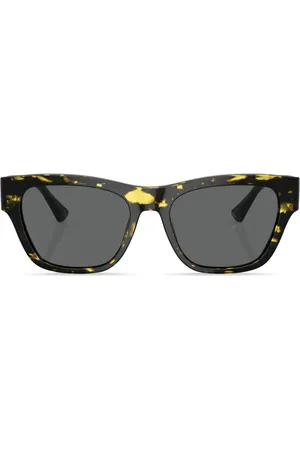 VERSACE Lunettes de soleil à monture rectangulaire