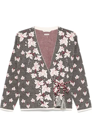BODE Cardigan à motif en jacquard