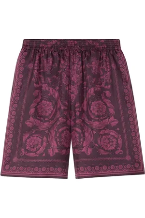 VERSACE Short Barocco en soie
