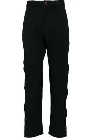 Comme des Garçons Pantalon fuselé à fermeture zippée