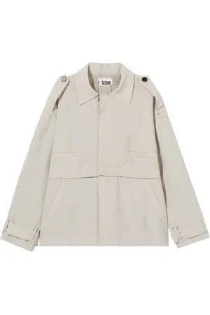 Izzue Veste boutonnée à design superposé
