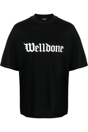 We11 Done T-shirt en coton à logo imprimé