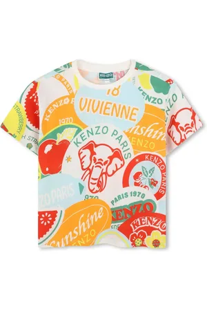 Kenzo T-shirt à imprimé graphique