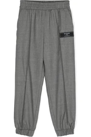 Balmain Pantalon fuselé à taille mi-haute