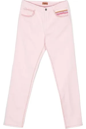 Missoni Pantalon imprimé à coupe slim
