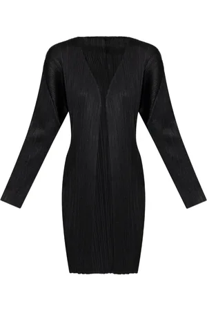 PLEATS PLEASE ISSEY MIYAKE Manteau à design plissé