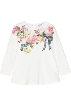 MONNALISA T-shirt à fleurs