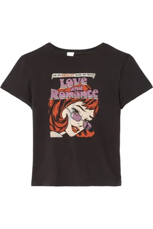RE/DONE T-shirt Romance en coton