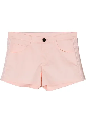 Fendi Short en jean à finitions à logo