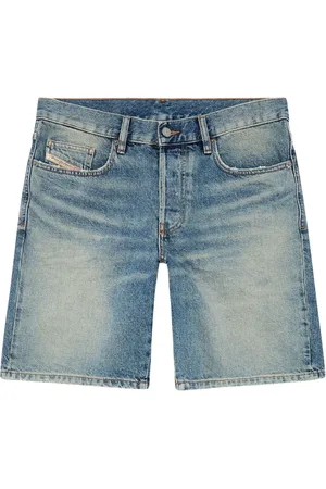 Diesel Short en jean à coupe droite