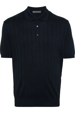 corneliani Polo à design nervuré